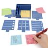 Note Holder with Templates Weekly Planner Notepad Plastic Memo Pad Organizer And Phone