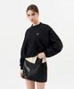 Laneonkyulleoseu Logo Volume Sweatshirt_Black