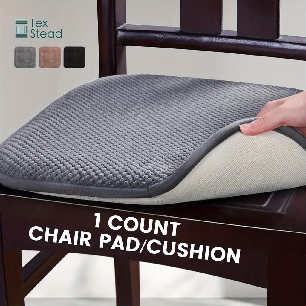 Foam Seat Cushions Kitchen Chairs Pads for Chairs Non Slip Office Seat Cushions Washable U Shaped Soft Thick Chair Cushions
