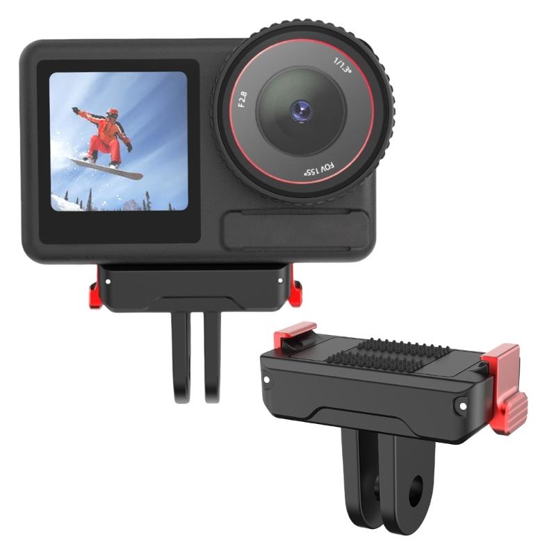 Magnetic Mount Stand for Action 4/3 Magnetic Bracket Expansion Adapter Accessories Action Cameras Cold Shoe Adjustable