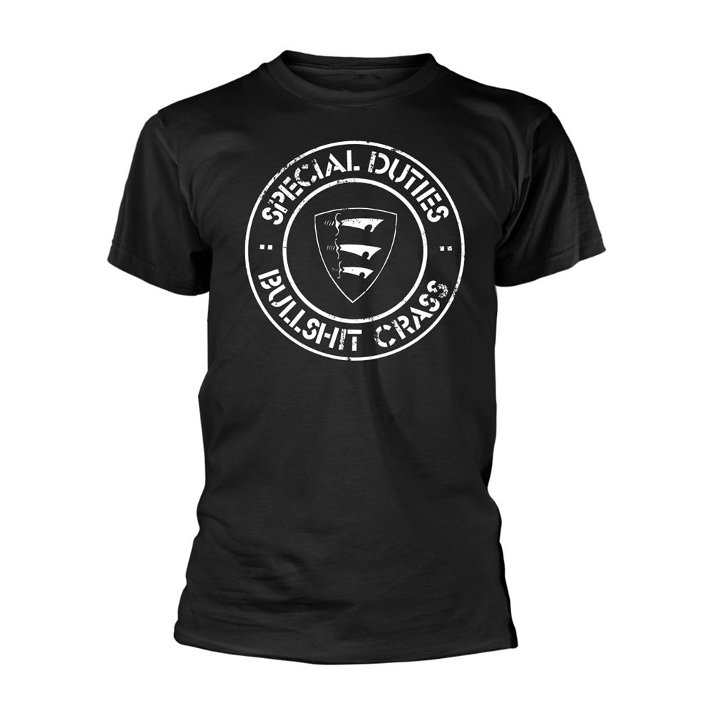 Special Duties Unisex-Erwachsene Bullshit Crass T-Shirt