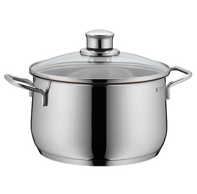 DIADEM PLUS Saucepan 20 Cm 3.7 Liters with Glass Lid