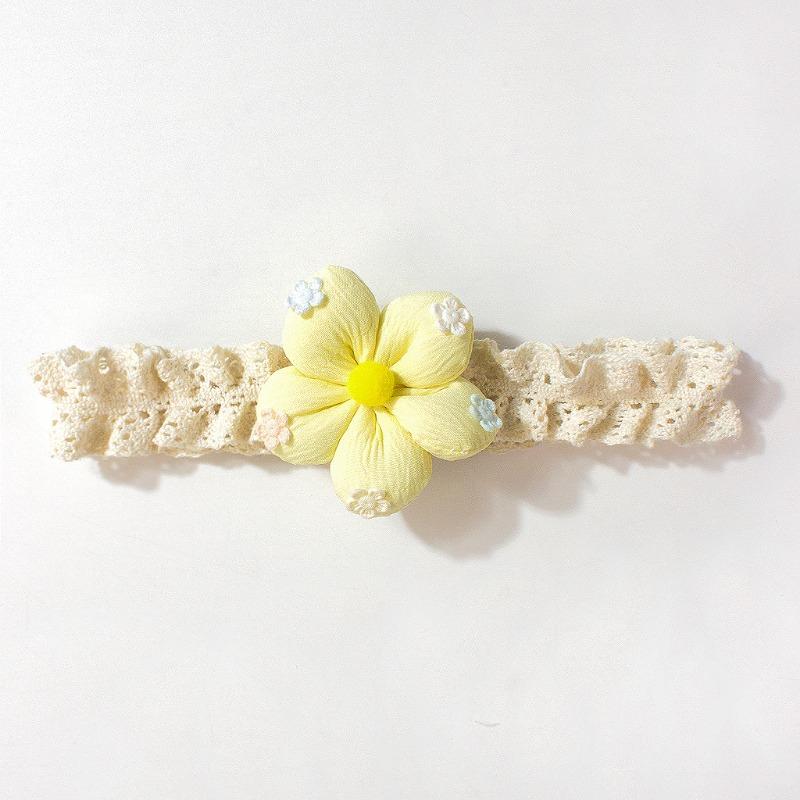 New Baby Headband, Cute Flower Children's Headscarf, Thin Soft Baby Hair Accessories