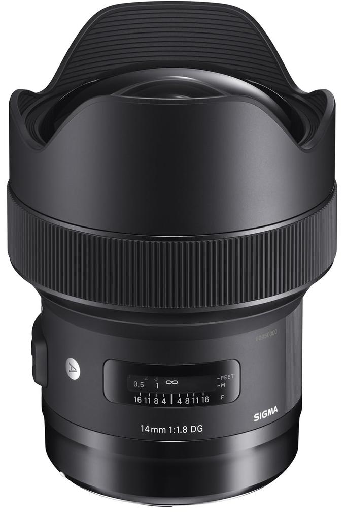 SIGMA 14mm DG HSM Lens for Sony Artificial Mirrorless Camera F1.8 E-Mount, Wide-Angle, Starburst, Full-Frame, Lens,