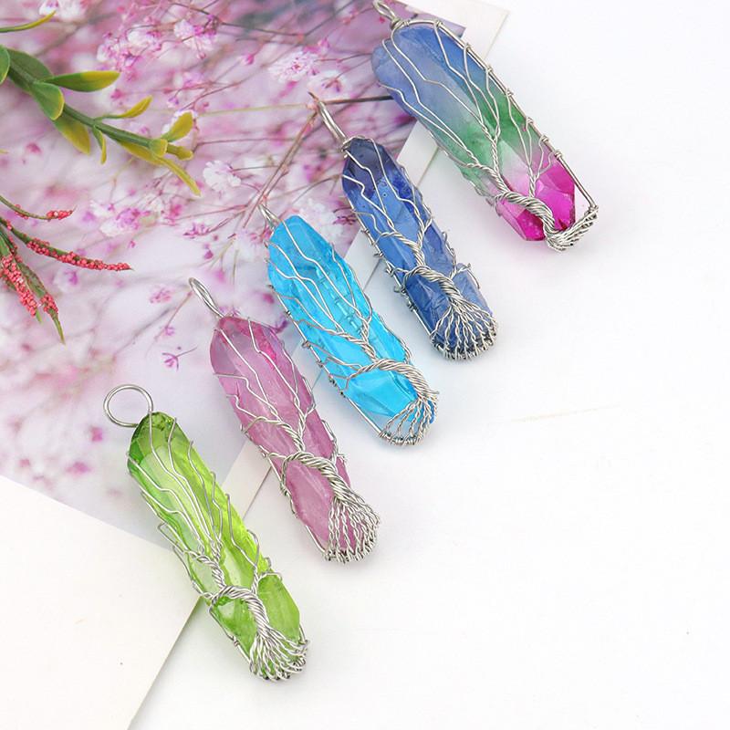 Waterdrop Pendant Necklace With Geometric Design For Women And Spring Fashion