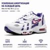 Nike Air Max 96 2 White Grape Ice Women Sneakers Metallic-Silver Comet-Red DA2230-100