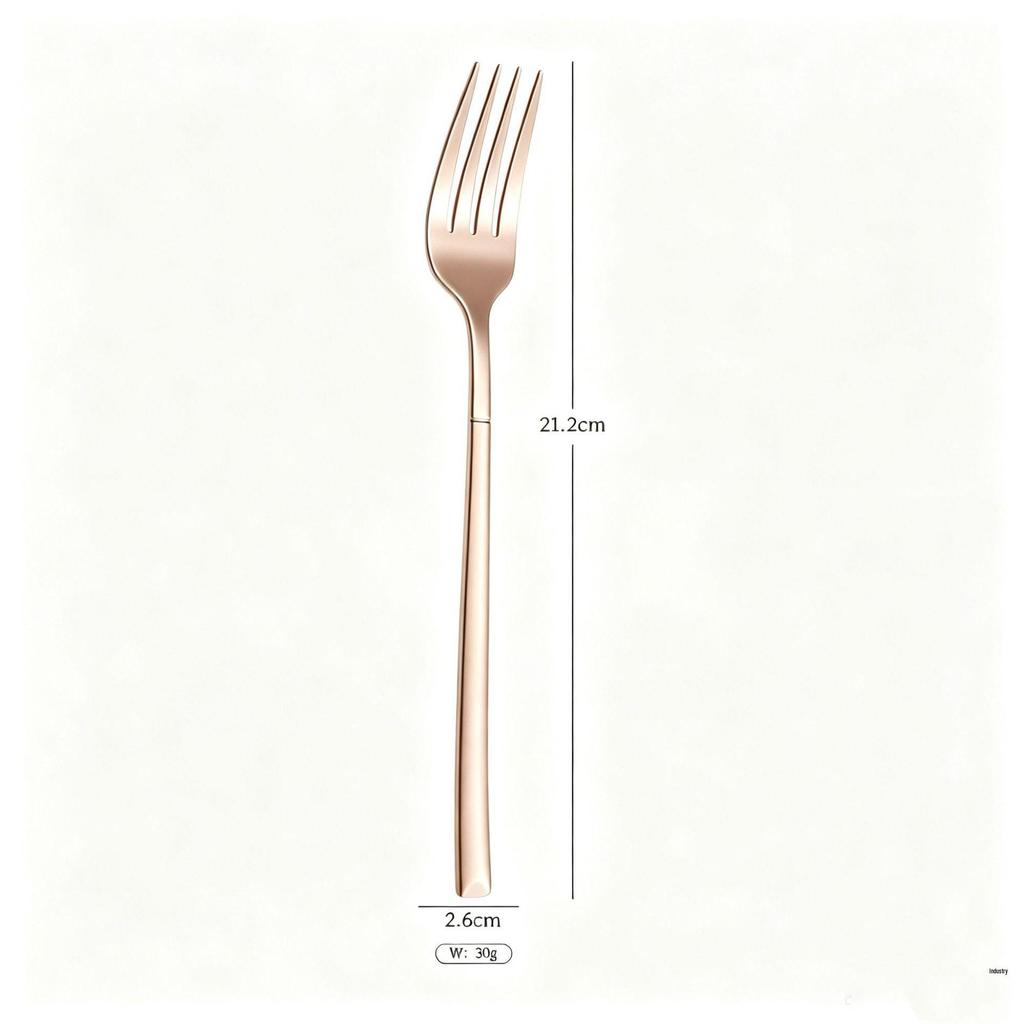 24-Piece High-End Stainless Steel Cutlery Set: Knife, Fork, Spoon for Western Dining