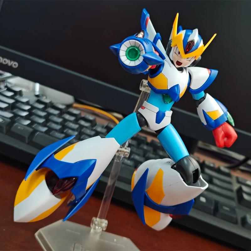 Rockman KP701 X Fifth Form Falcon Armor Model Kit Action Figures Desktop Ornament Doll Mega Man Boy Toy Gift Collectible