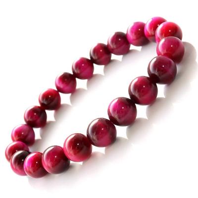 Rosa Tigerauge Tigerauge Natürliche Kraft Inneres [GOLDSTEIN] Armband, 10mm, Stein, Stein, Stein, Umfang ca.. 17,5 cm