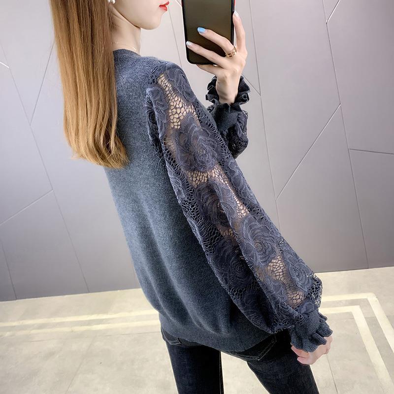 Sweater for Women Autumn Winter  Pullover Warm  Stretchy Long Sleeve Oversize Jumper Tops