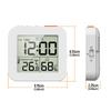 Kitchen Timer Clocks Large LCD Display Shower Timer Digital Shower Clock for Chef Business Professional Kids Shower