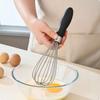 Balloon Whisk Stainless Steel with Ergonomic Handle Manual Egg Beater for Home Chefs,