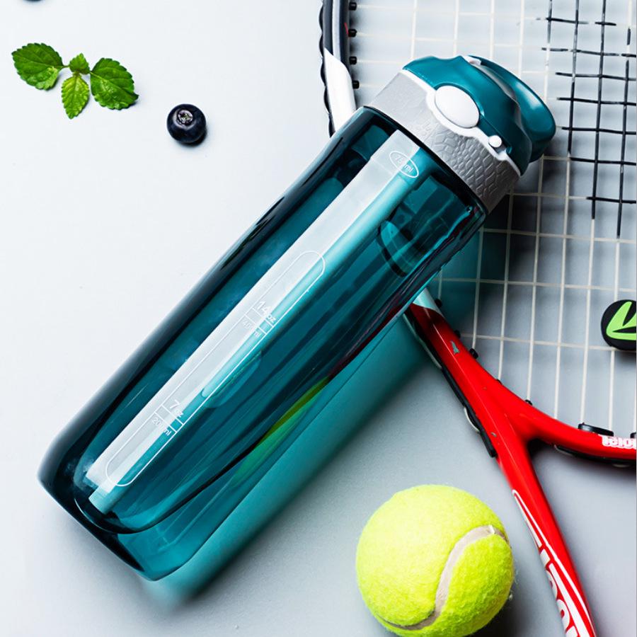 750ML Tritan Sports Water Bottle - Large Capacity, Portable Fitness Cup