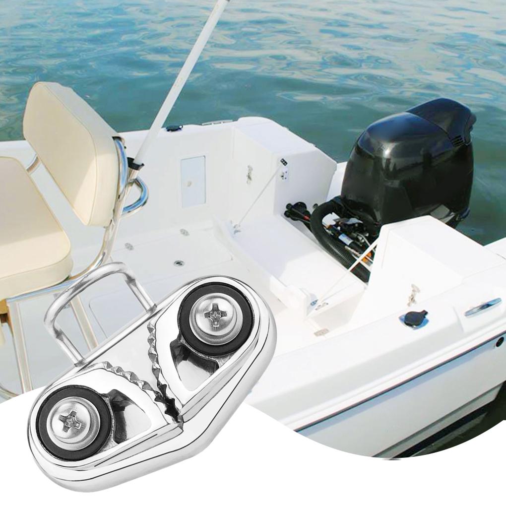 Stainless Steel Boat Cam Cleat Anti-slip Strong Bearing Capacity Quick Release Cleats Fishing Boats Kayak Sailing Accessories