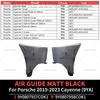 For 2019-2023 Porsche Cayenne (9YA) Air Guide Matt Black Left And Right OEM 9Y0807958C 9Y0807957C 9Y0807957COK1 9Y0807958COK1