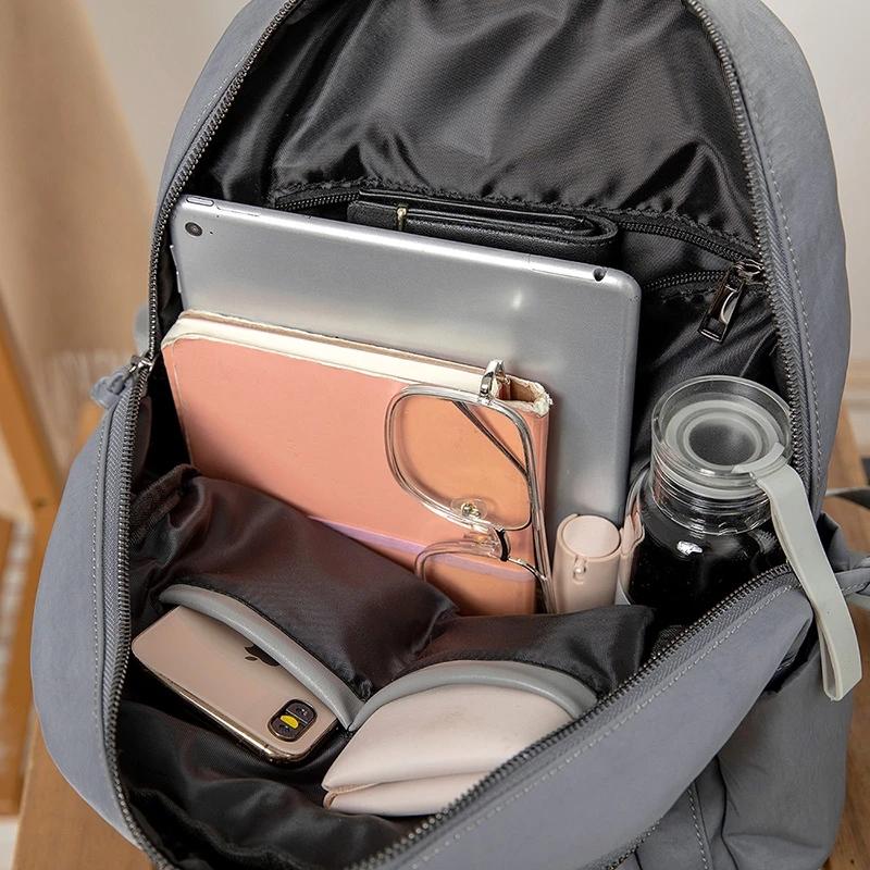 Women's Oxford Cloth Backpack Travel Canvas Korean Wild School Bag Small Backpack Female Bag