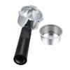 51mm Kaffee Siebträger Bodenlos Kaffeemaschine Ersatzteile Espresso Filter Griff Cafe