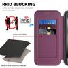 For iPhone 15 Pro Max Case Compatible with MagSafe RFID Blocking Card Holder Leather Phone Cover