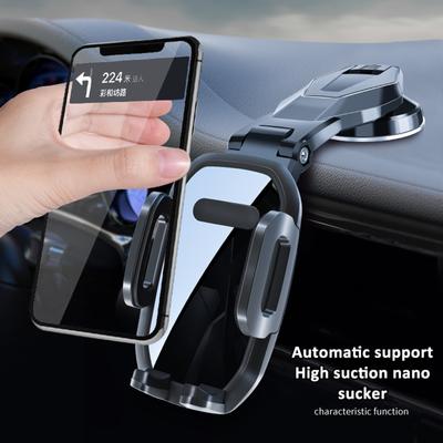 Soporte giratorio y retráctil para teléfono de coche, soporte especial para teléfono móvil para grabadora de viaje en vehículo