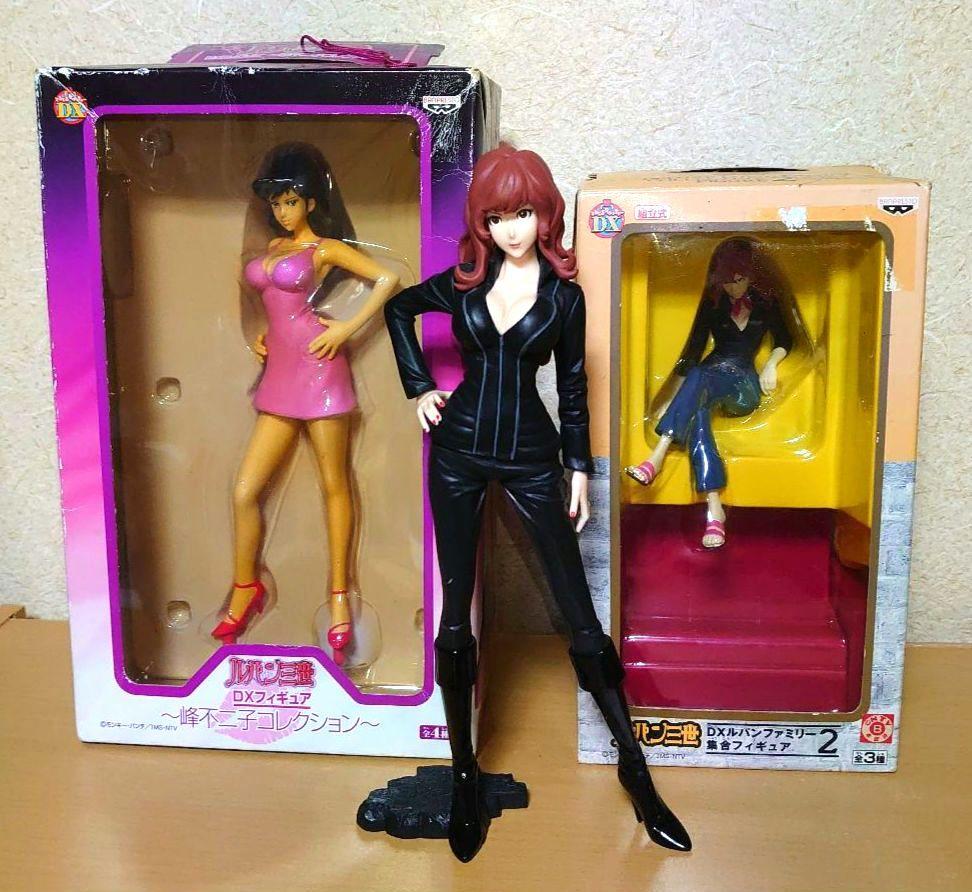 

[USED] Lupin the Third PART6 MSP DX Lupin Family Assembled Fujiko Mine Figure