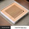 Bamboo Tea Tray with Drainage
