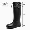 Men's Waterproof Non-Slip Outdoor Korean Fashion Rain Boots for Fishing and Sea Tasks