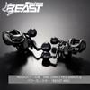 Abu Garcia Beast LP Beast 400 Baitcasting Reel Low Profile Suitable for Saltwater Big Game Fishing Left-Handed - - Bass, Fishing,
