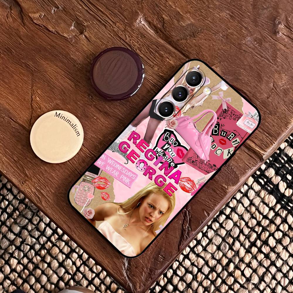 M-Mean Girls Burn Book Soft Phone Case For Samsung Galaxy S21 S22 S23 S24ULTRA S25ULTRA FE Ultra Plus5G A52S Soft Cover