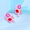 50Pcs/Lot Cute Mixed Shiny Mini Ice Cream Flatback Acrylic Kawaii Scrapbooking Embellishments Diy Accessories E50