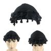 Breathable Skull Cap with Braid Moisture Wicking Beanies for Outdoor Activities Adjustable Head Wrap Breathable Scarves