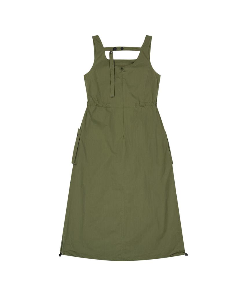 Off Grid Nylon Cargo One-Piece - Khaki