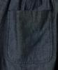 Holliseon Cove Chambray Drape Loose Pants Dark Navy