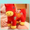 Plush Horse Animal Figurine With Pp Cotton Filling For Year Of The Horse Celebration And Gift Giving