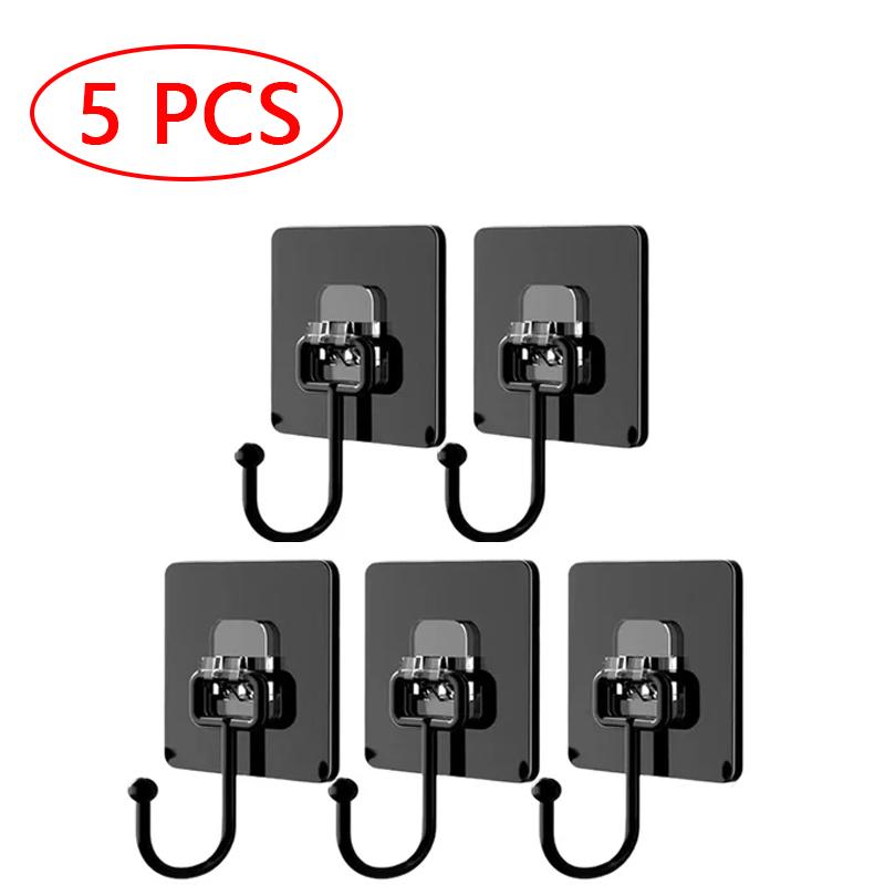 10/20 шт. Самоклеящиеся крючки Вращающиеся Водонепроницаемые Прочные Держатели для крючков Настенные Дверные Органайзеры Подвесные крючки Кухонный Органайзер для ванной