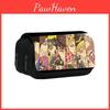 Trousse à stylos étanche avec plusieurs poches, motif anime Jojo's Bizarre Adventure, pour écrivains et étudiants