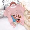 Fashion Kids Boys Clothes T-Shirt 3D Print Cartoons Crayon Shin-chan Short Sleeve Girls Cartoon Kids Comfort Clothes Tops