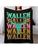 Cute Wallen Throw Blanket Furry For Sofa Hair Thin Blankets