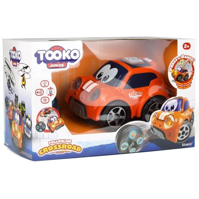 Voiture Télécommandée TOOKO Junior Follow me - Dès 2 ans - Batterie - Multicolore