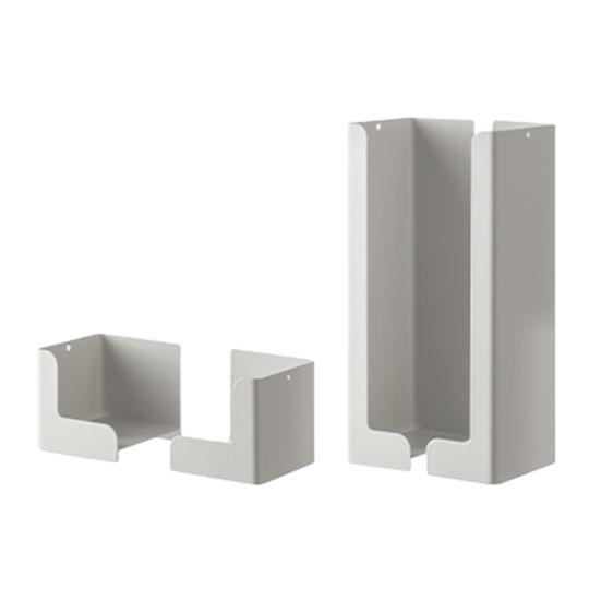 Magnetic Tissue Box Holder Wall Mounted Glove Box Holder Disposable Gloves Dispenser Tissue Holder Magnet for Kitchen Freezer Refrigerator