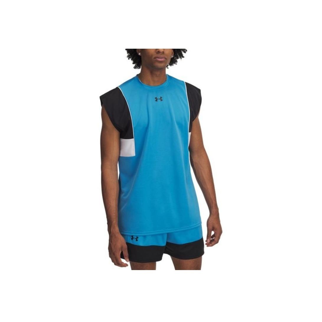 

Under Armour Zone Pro Breathable Basketball Fashion Vest Men Vests Ether-Blue 1390117-452