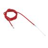 Motorcycle Brake Line Waterproof Brake Hose Steel Bike Electric Scooter Brake Line Red for Xiaomi Pro