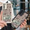 Phone Case: 2D Flat Samsung Galaxy A34 A35 M05 M06 S20 S22 S21 FE Plus 5G Protective Case, Twin-Tailed Girl, Christmas and Halloween Gifts