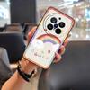 Back Cover Waterproof Phone Case For VIVO X200 Pro Full Wrap Protective Cute Fashion Design Cover Anti-dust Durable TPU