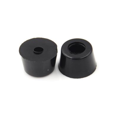 10Pcs 17 X 10Mm Round Cabinet Black Rubber Instrument Case Feet Foot Circular