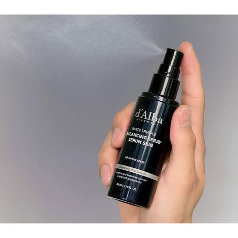 d'Alba Weißer Trüffel ausgleichendes Spray-Serum für die Haut, 80 ml