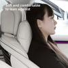 Car Suede Headrest Seat Neck Pillow Head Support For VW Tiguan Arteon Taigo Caddy CC e-up Golf Polo Passat Jetta Amarok Hub Cap