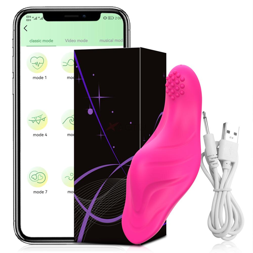 APP Control Clitoris Stimulator for Women Panties Vibrator Clit Nipples Female Masturbator Interaction Sex Toy for Couples 18+
