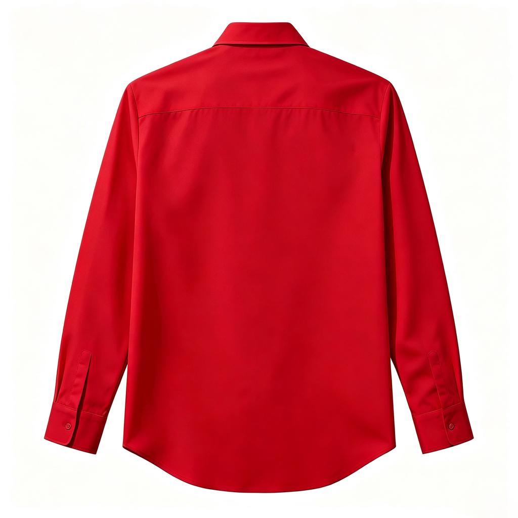 Men's Long Sleeve Button Down Shirt Print Turn-Down Collar Casual Top