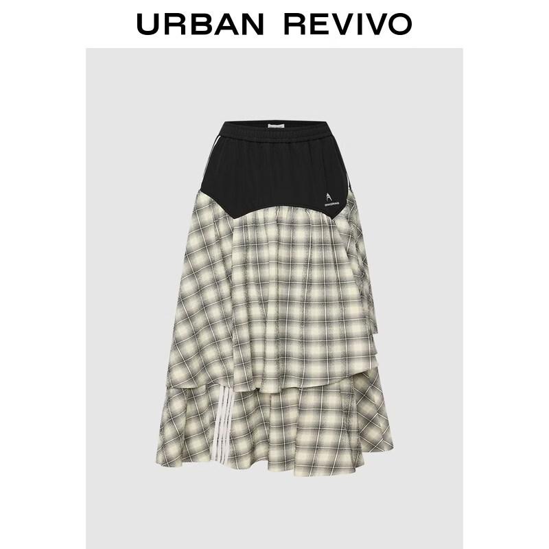 UR2026 Women's Trendy Sporty Plaid Skirt