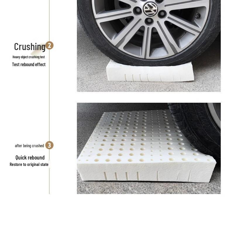 Latex Seat Cushion Pad - Anti-Pain, Thickened for Office, Classroom, or Car